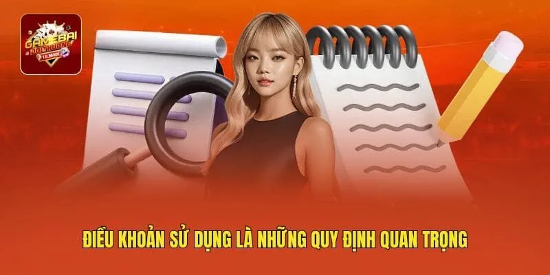 Điều khoản sử dụng là những quy định quan trọng